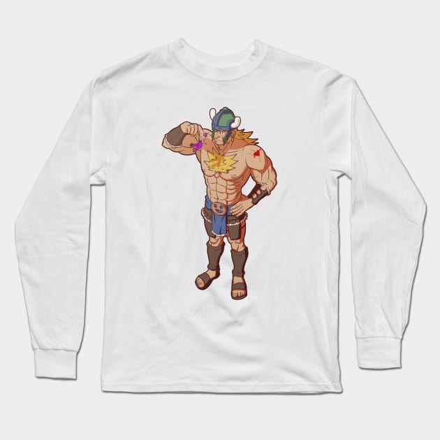 Big Talos and Bahn Long Sleeve T-Shirt by leomon32